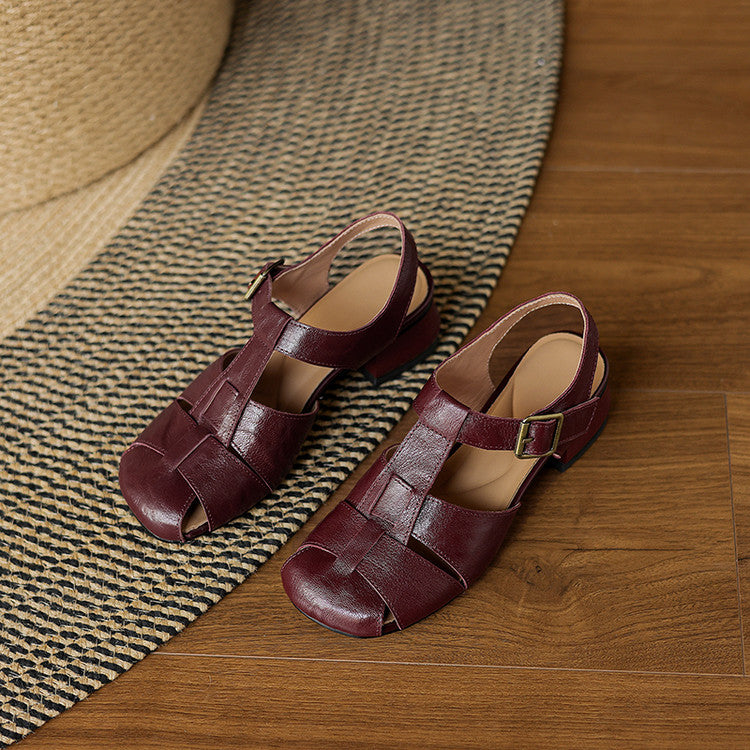 Amelie Genuine Leather SANDALS