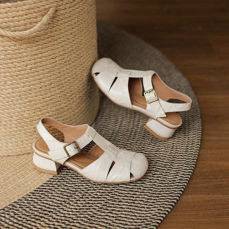 Amelie Genuine Leather SANDALS