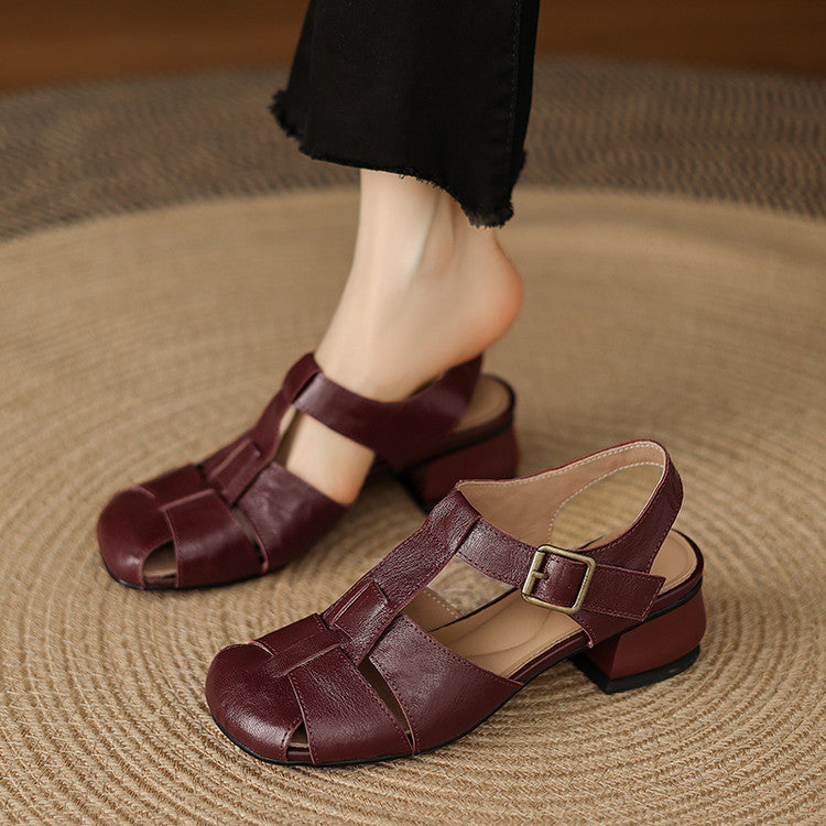 Amelie Genuine Leather SANDALS