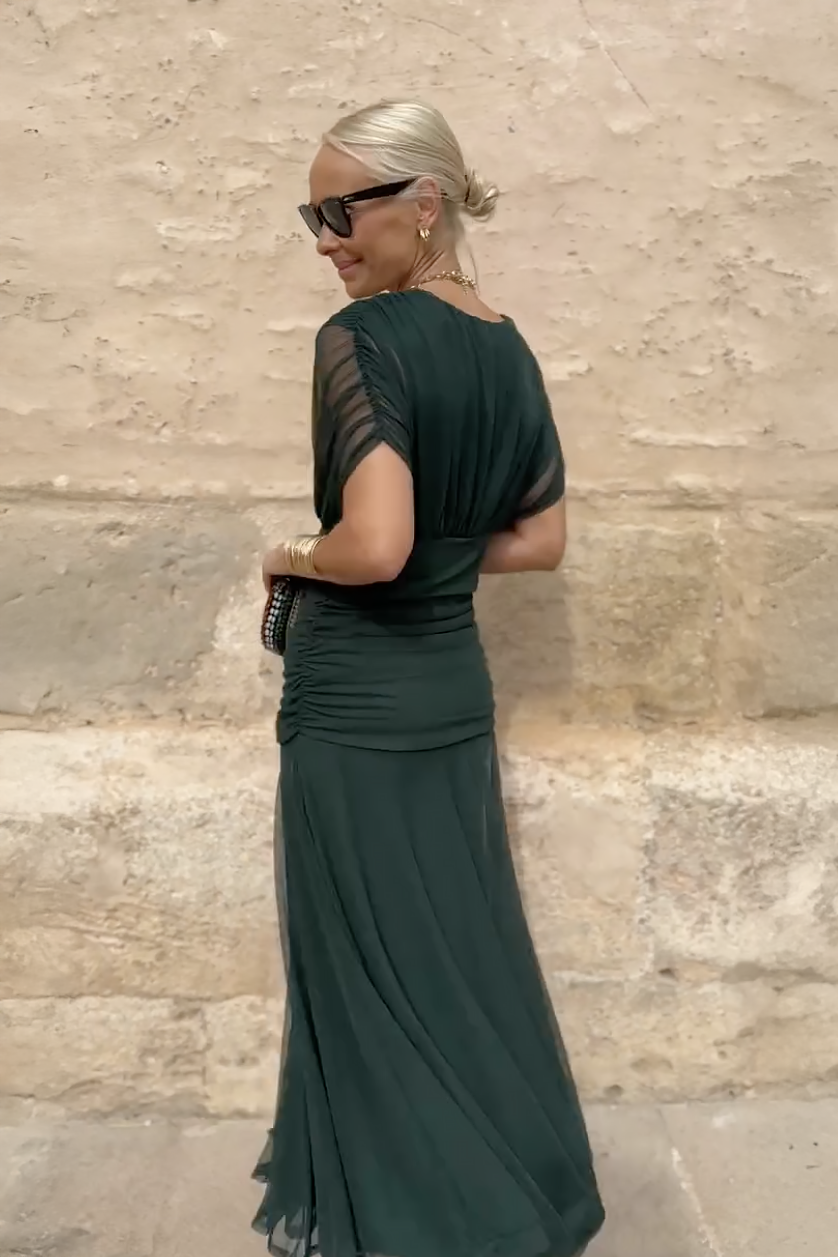 Susan | Elegant V-Neck Maxi Dress