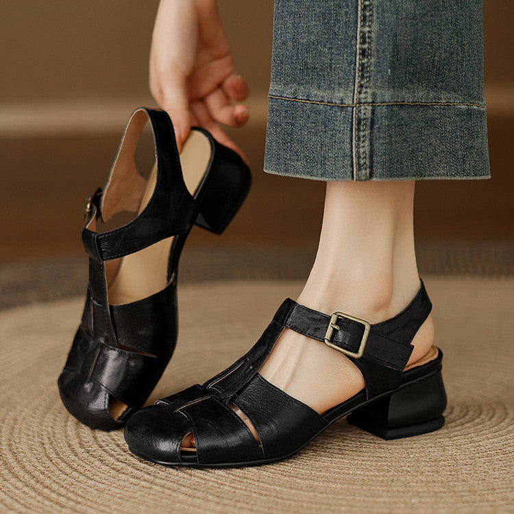 Amelie Genuine Leather SANDALS