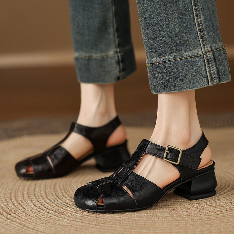 Amelie Genuine Leather SANDALS