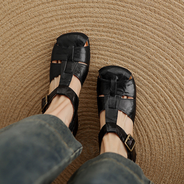 Amelie Genuine Leather SANDALS