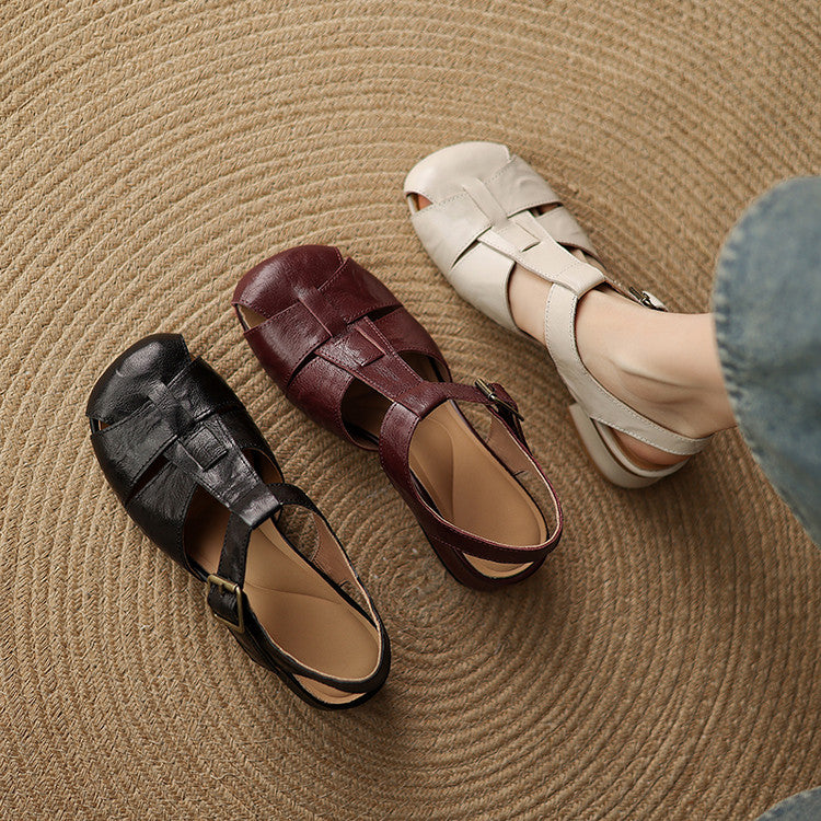 Amelie Genuine Leather SANDALS