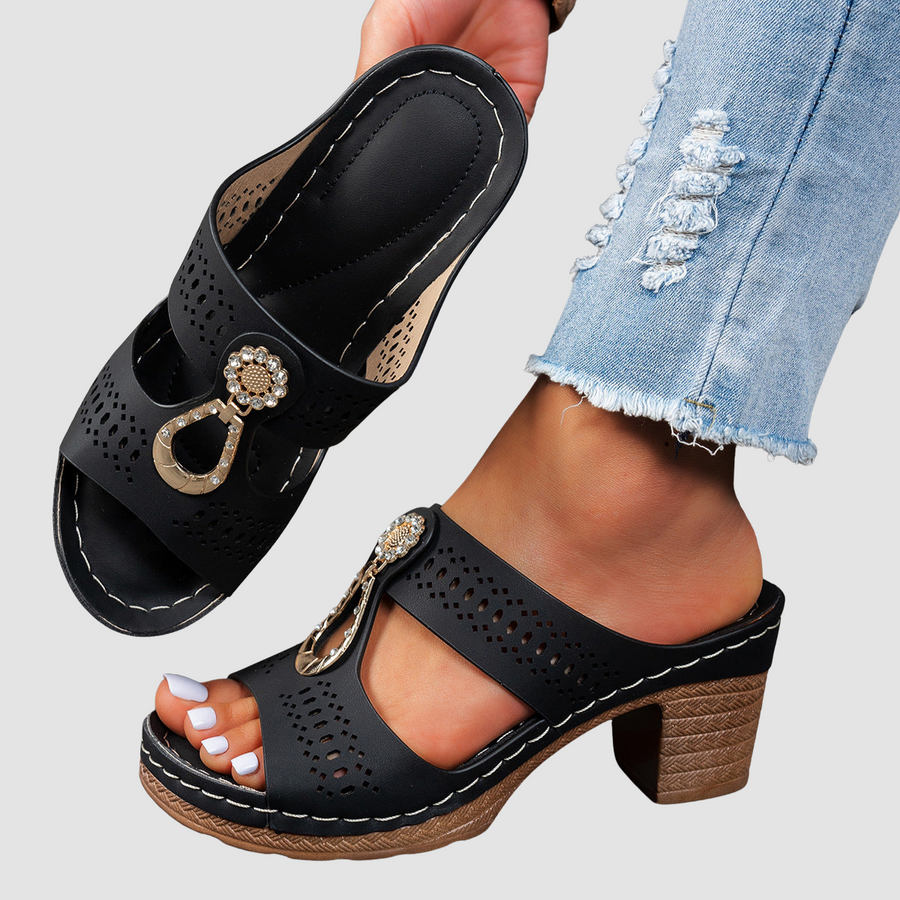 Isabella™ | Orthopedic High-Heel Comfort Sandals