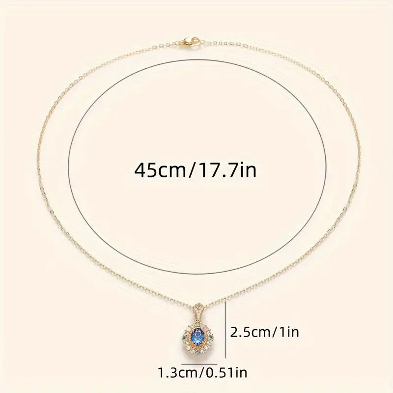 Flawless Polished Sapphiree Necklace