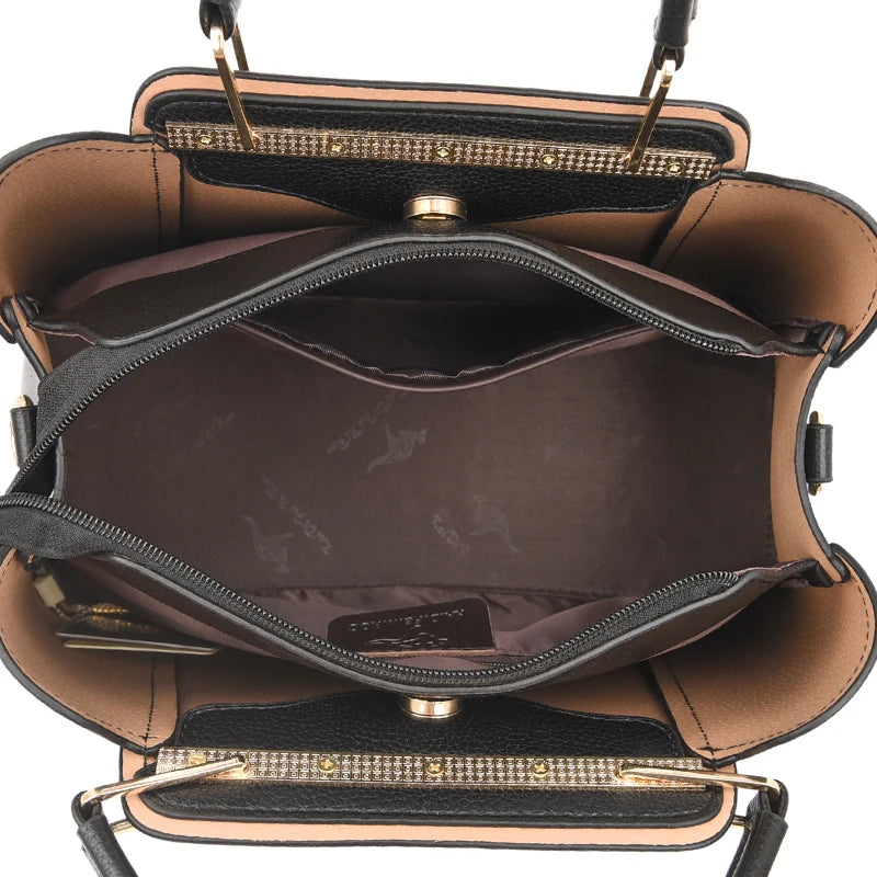 Luxurious Leather Women's Shoulder Bag