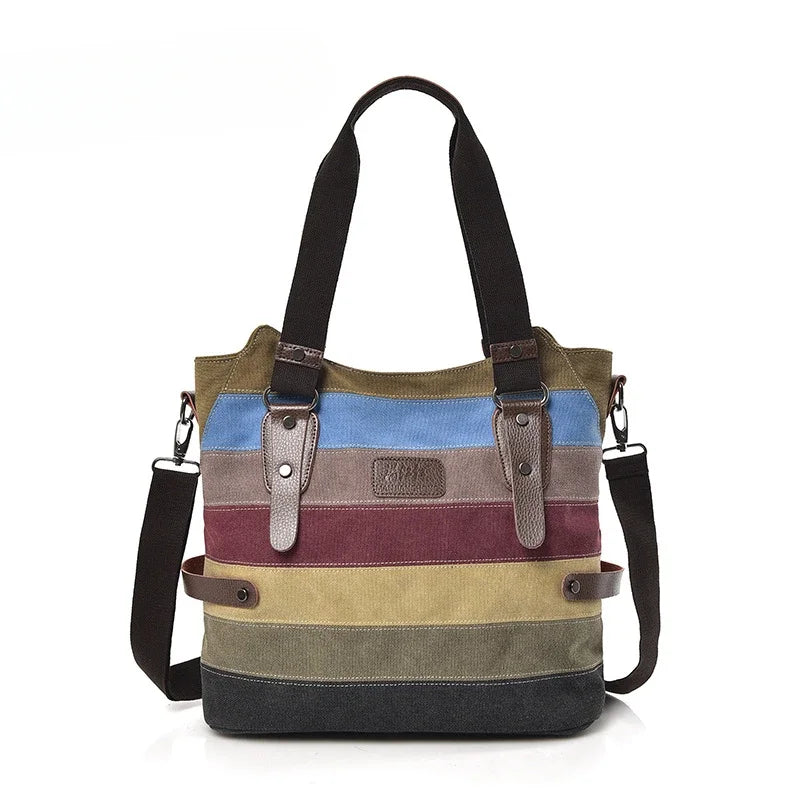 Vibrant Leather Handbag for Women