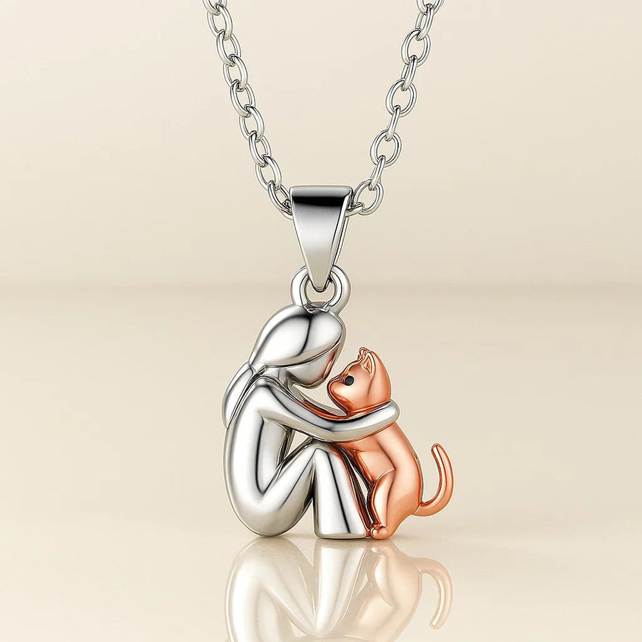 Loving Cat Necklace