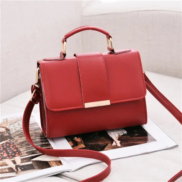 Stylish Retro PU Leather Crossbody Handbag for Women