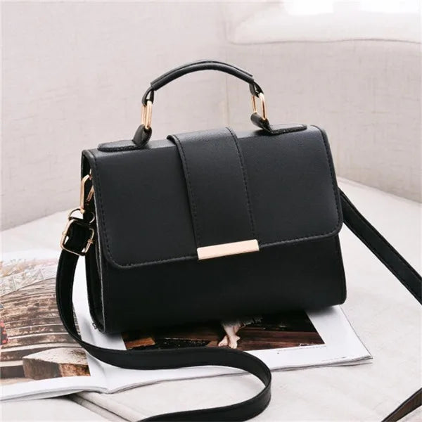 Stylish Retro PU Leather Crossbody Handbag for Women