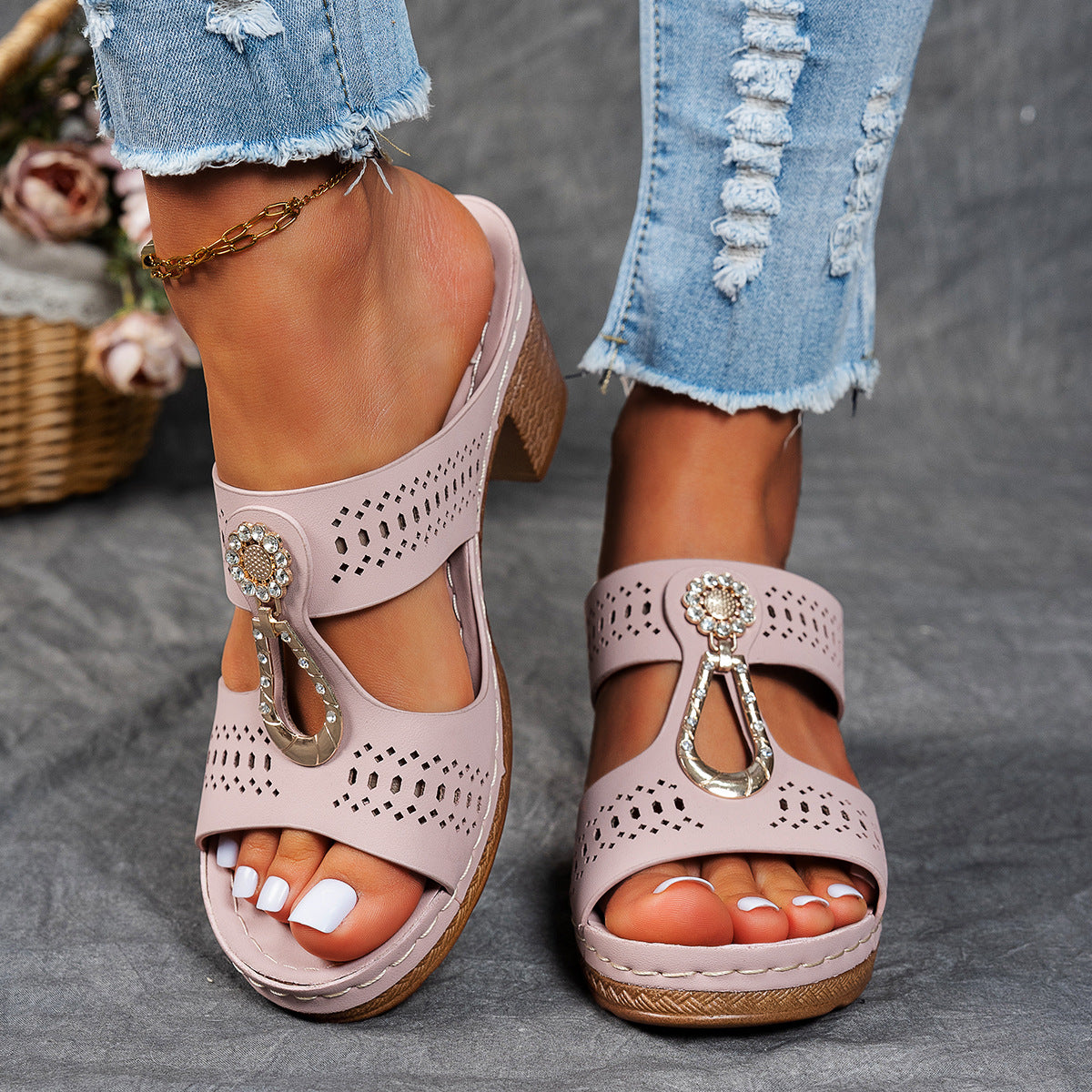 Isabella™ | Orthopedic High-Heel Comfort Sandals