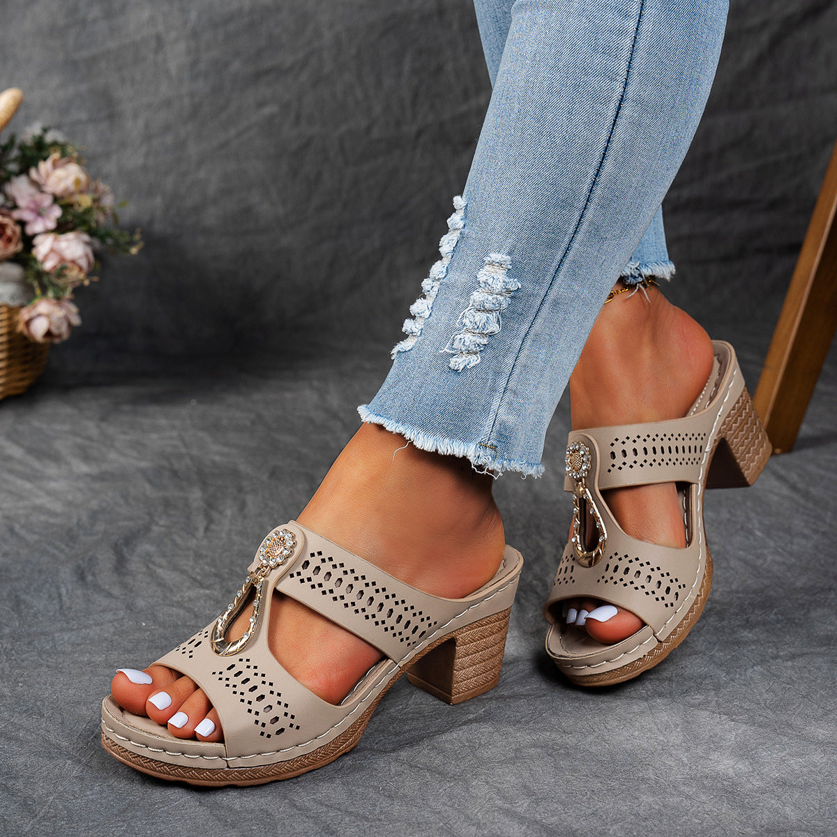 Isabella™ | Orthopedic High-Heel Comfort Sandals
