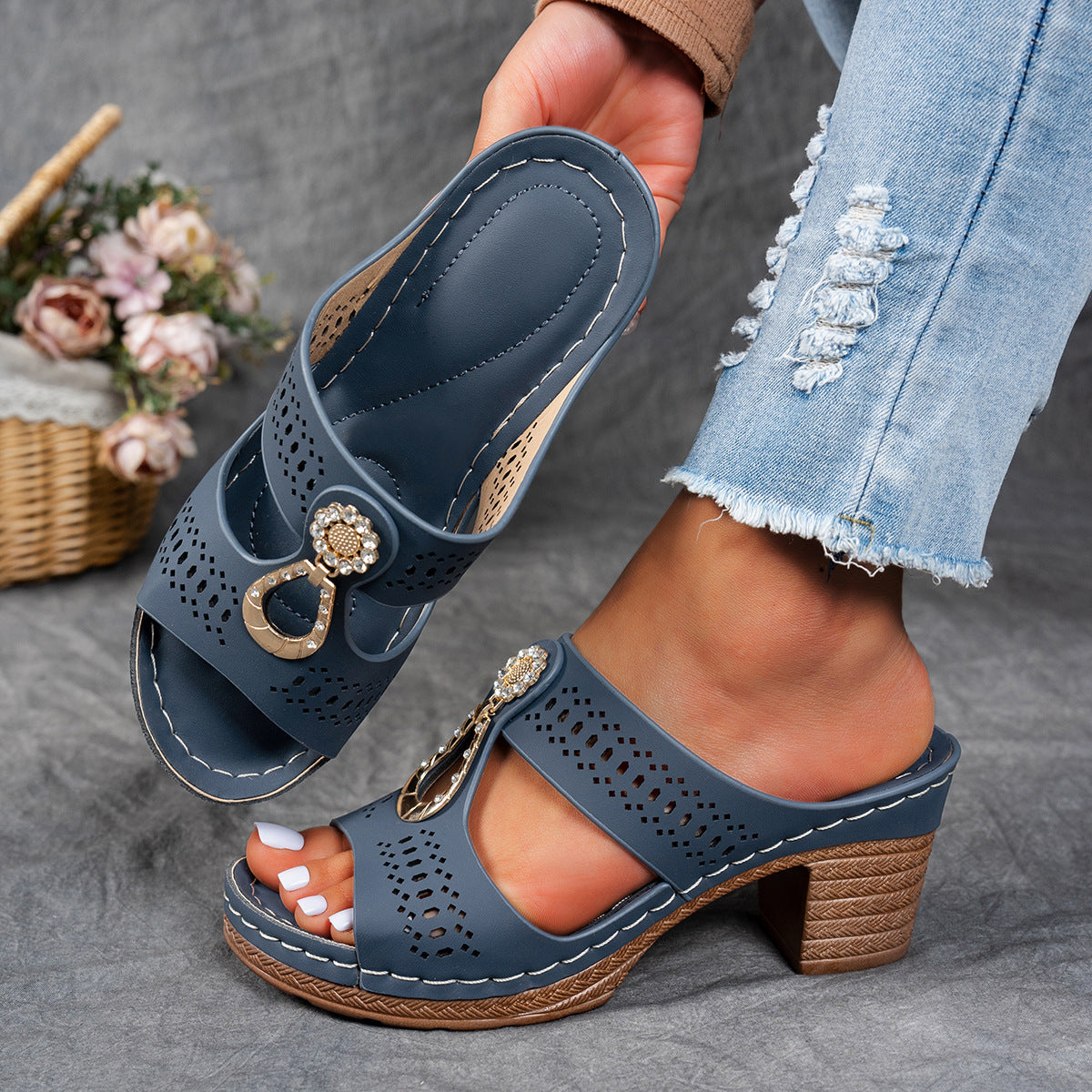 Isabella™ | Orthopedic High-Heel Comfort Sandals