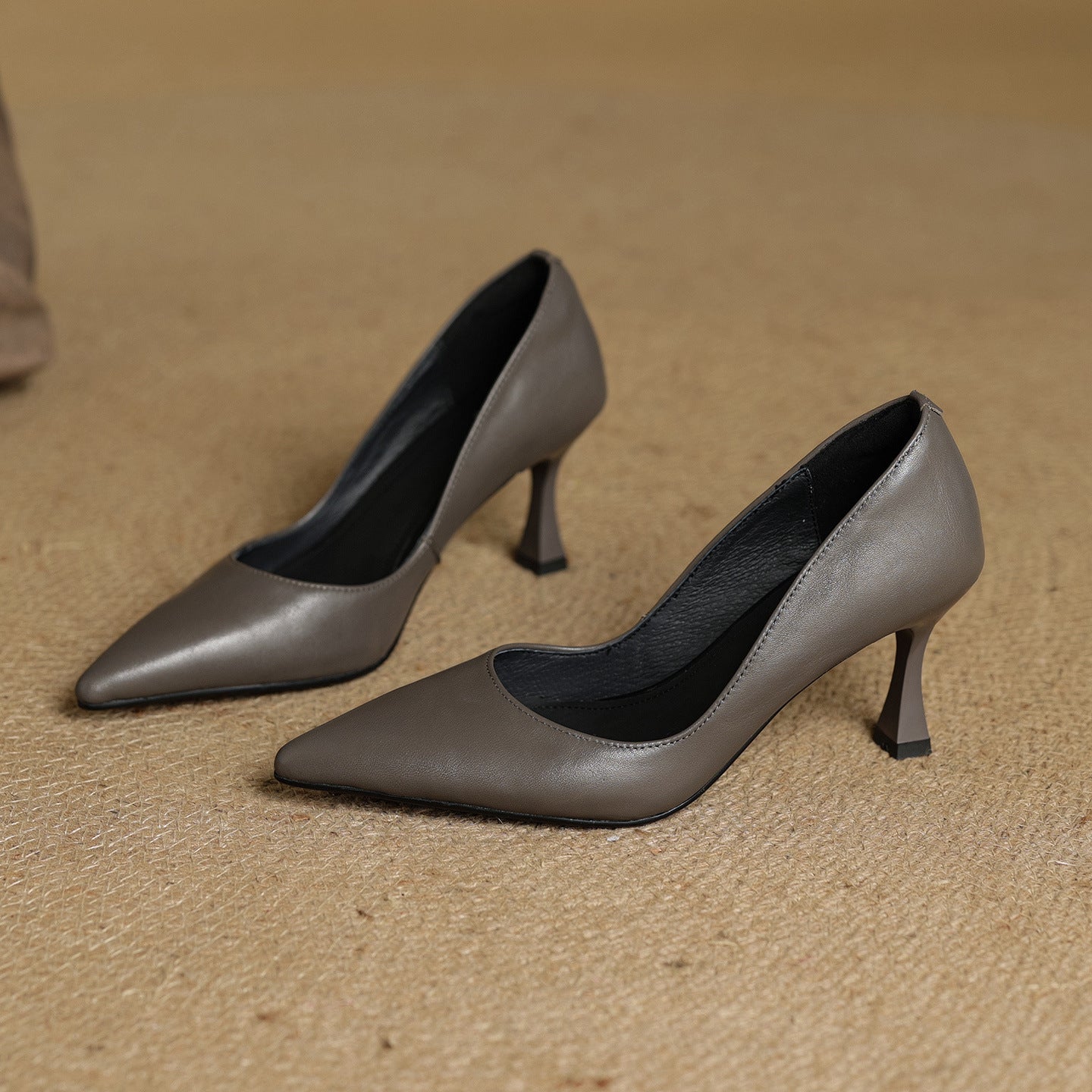 Gilda Genuine Leather Heels