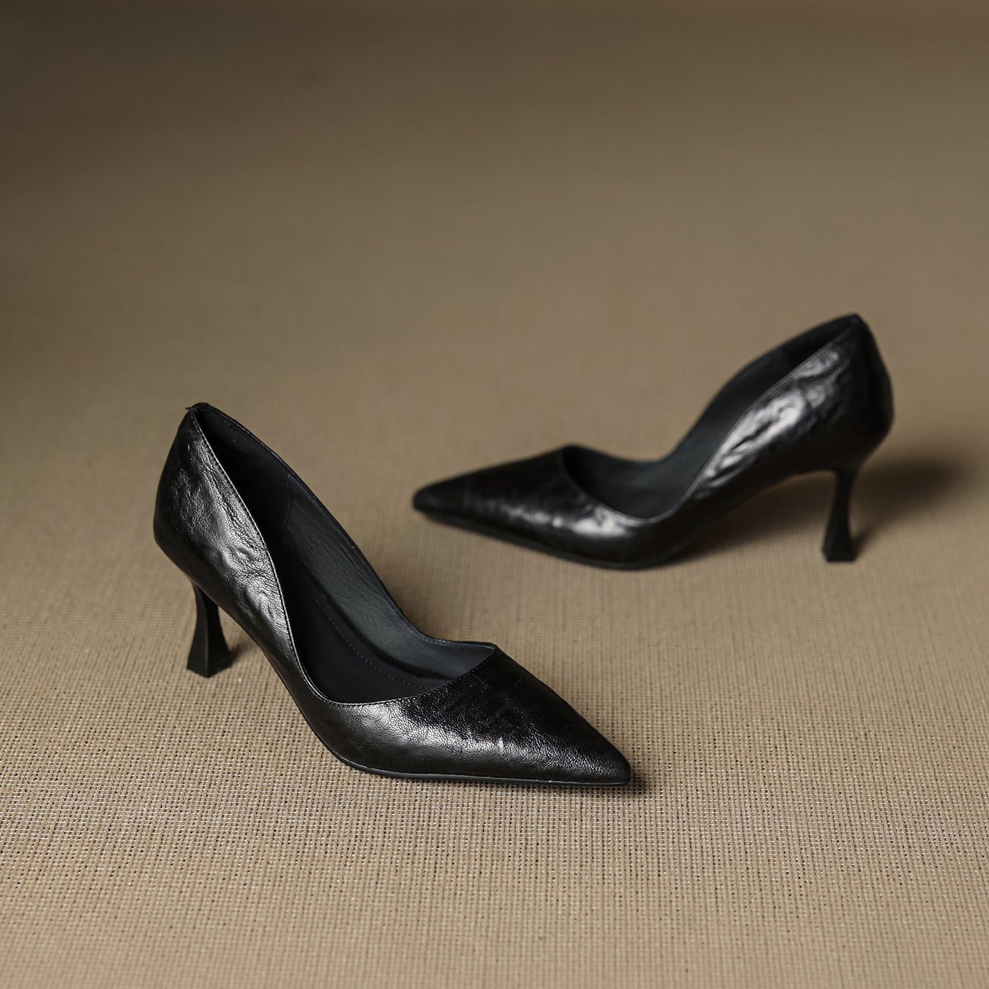 Gilda Genuine Leather Heels
