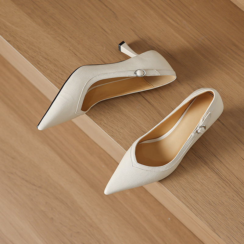 Moda Genuine Leather Heels