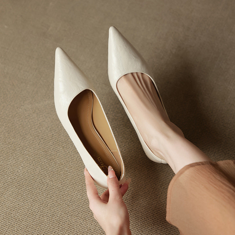 Selva Genuine Leather Heels