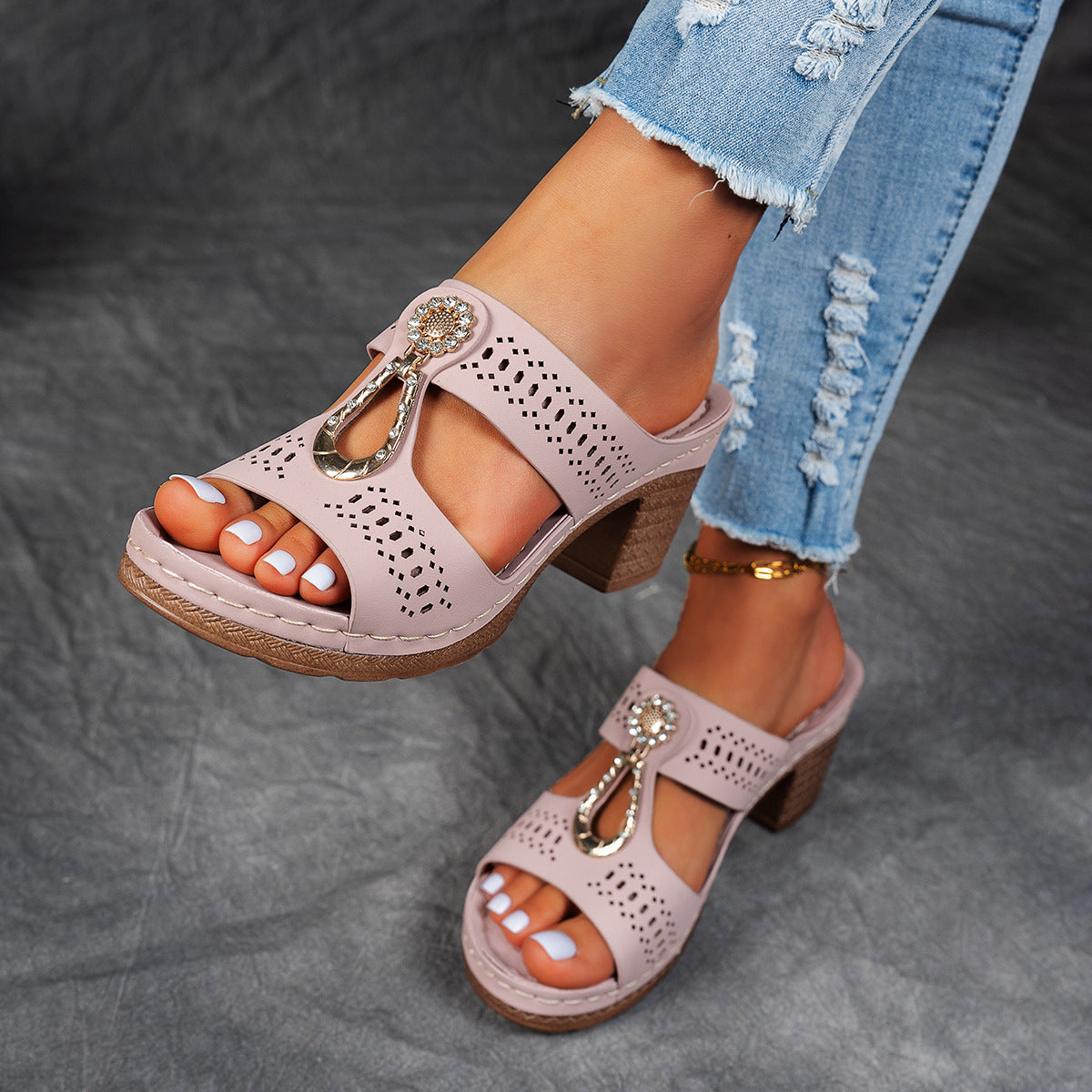 Isabella™ | Orthopedic High-Heel Comfort Sandals