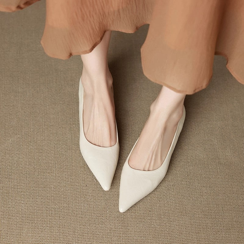 Selva Genuine Leather Heels