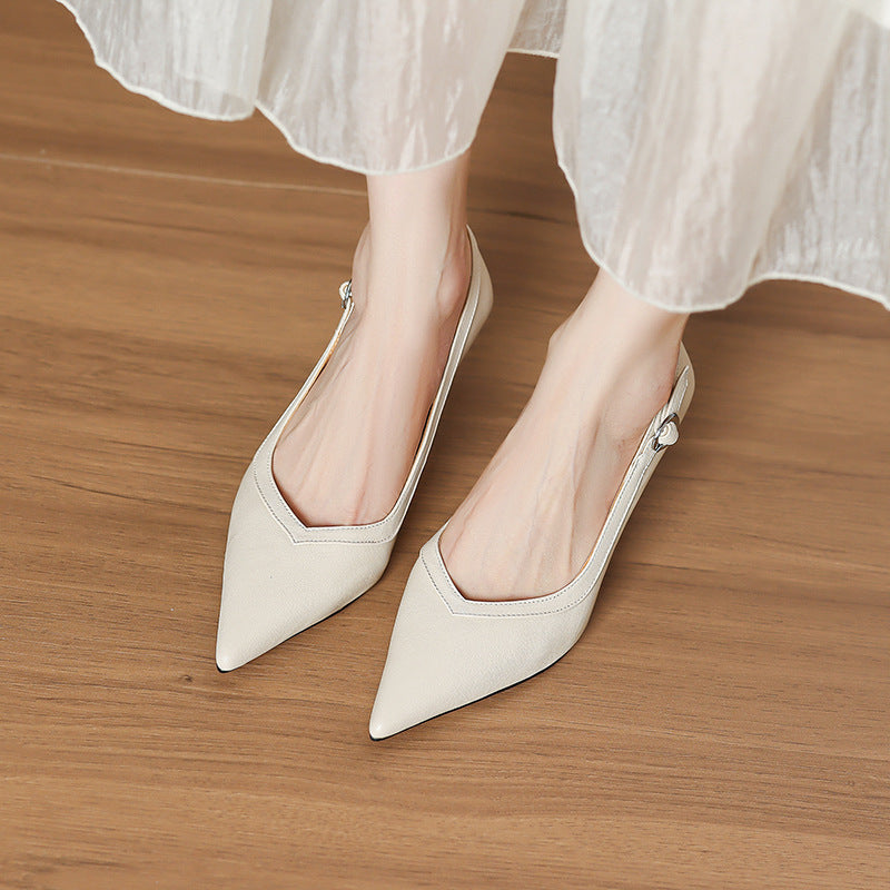 Moda Genuine Leather Heels