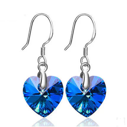 Refined love Sapphire Jewelry Set