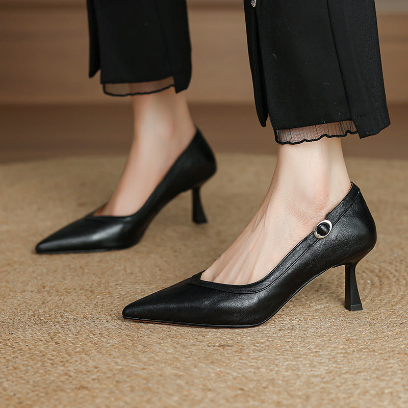 Moda Genuine Leather Heels