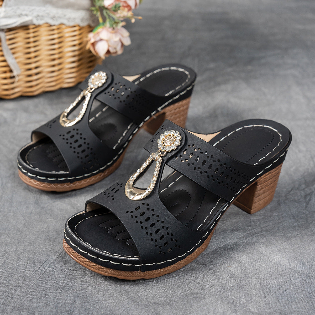Isabella™ | Orthopedic High-Heel Comfort Sandals