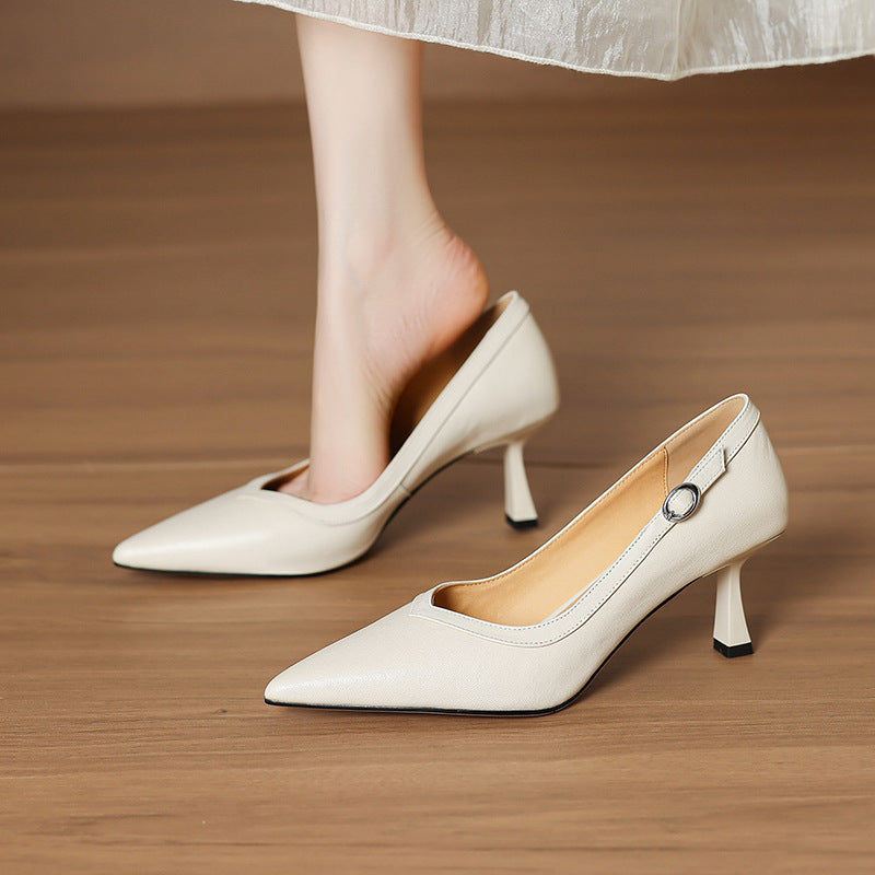 Moda Genuine Leather Heels