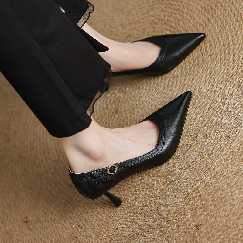 Moda Genuine Leather Heels