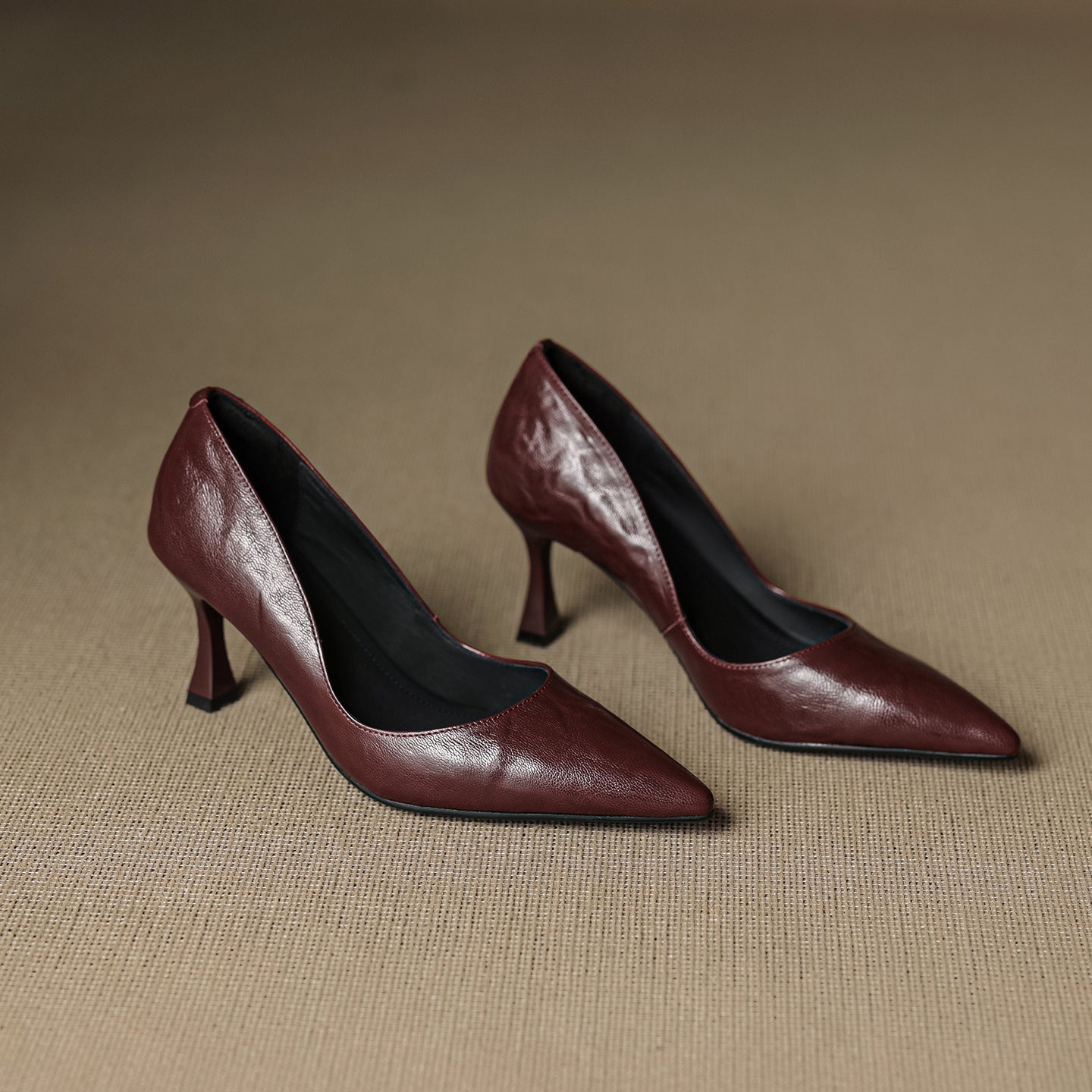 Gilda Genuine Leather Heels