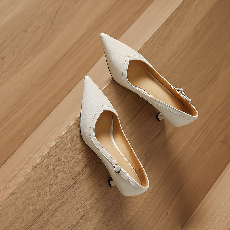 Moda Genuine Leather Heels