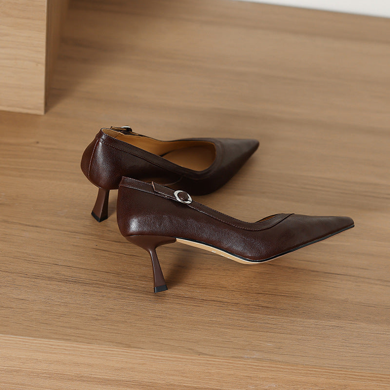 Moda Genuine Leather Heels