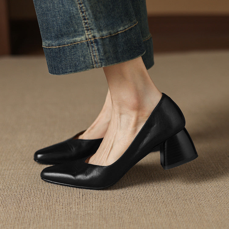 Zila Genuine Leather Heels