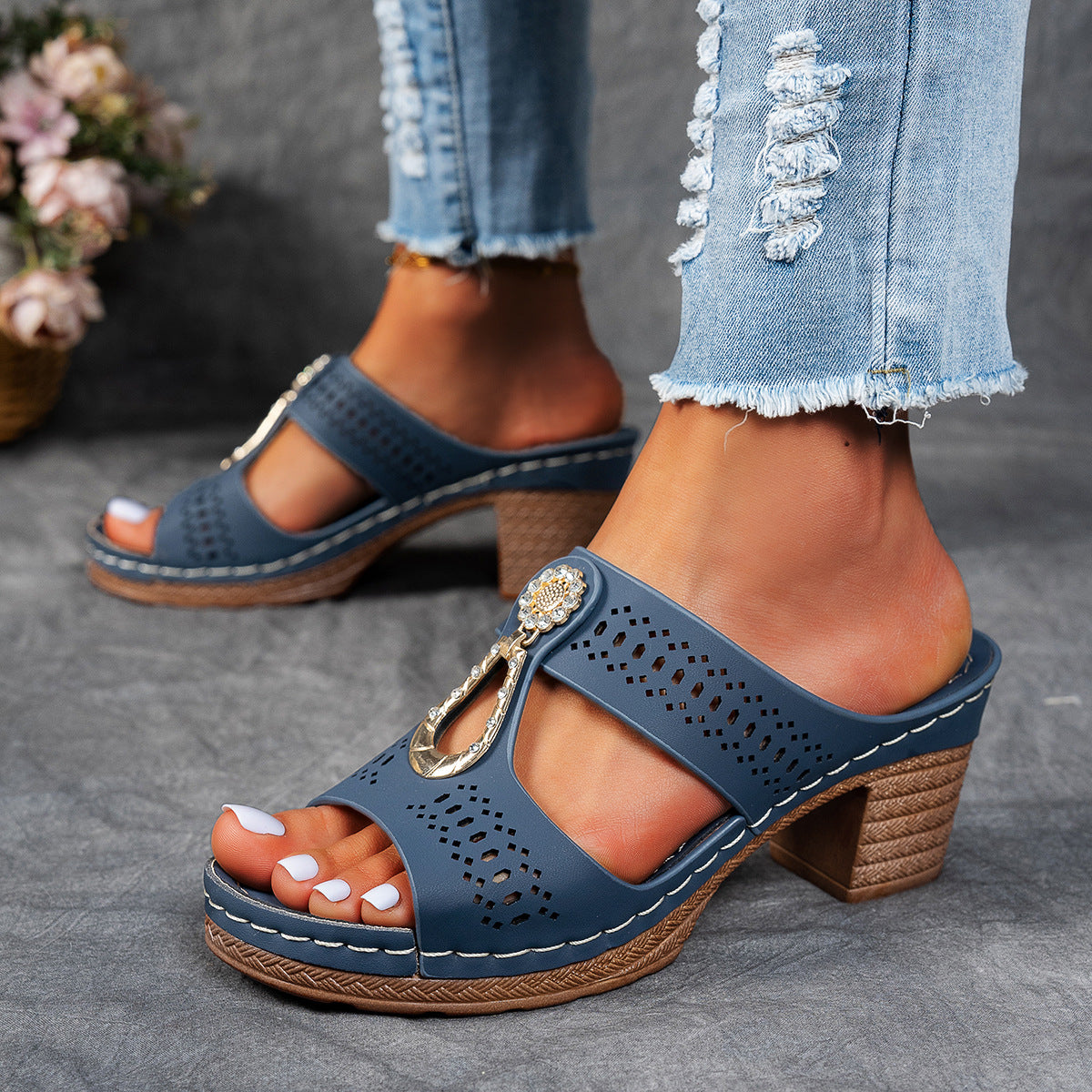 Isabella™ | Orthopedic High-Heel Comfort Sandals