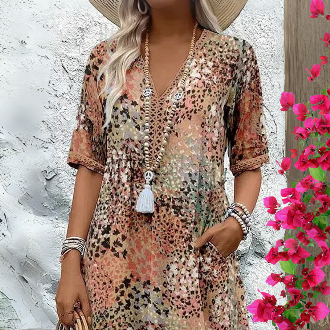 Zara™ | Boho-Inspired Flattering Dress