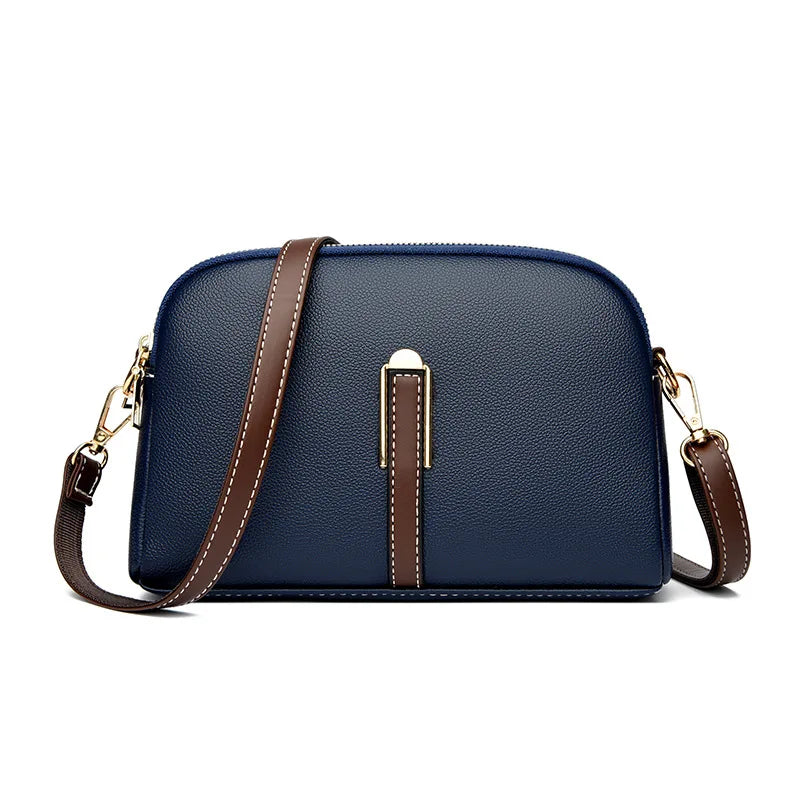 Elegant Women's Leather Shoulder Bag