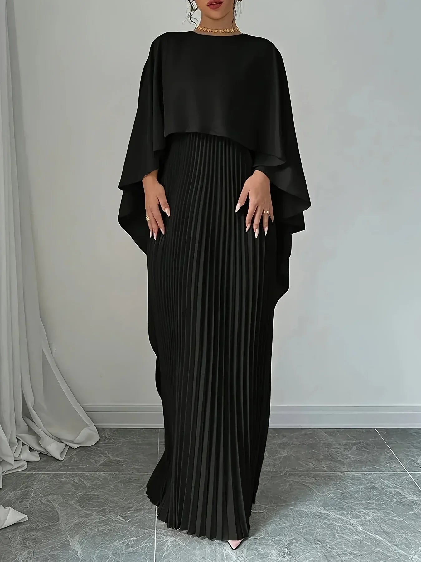 Lilach™ | Batwing Sleeve Dress