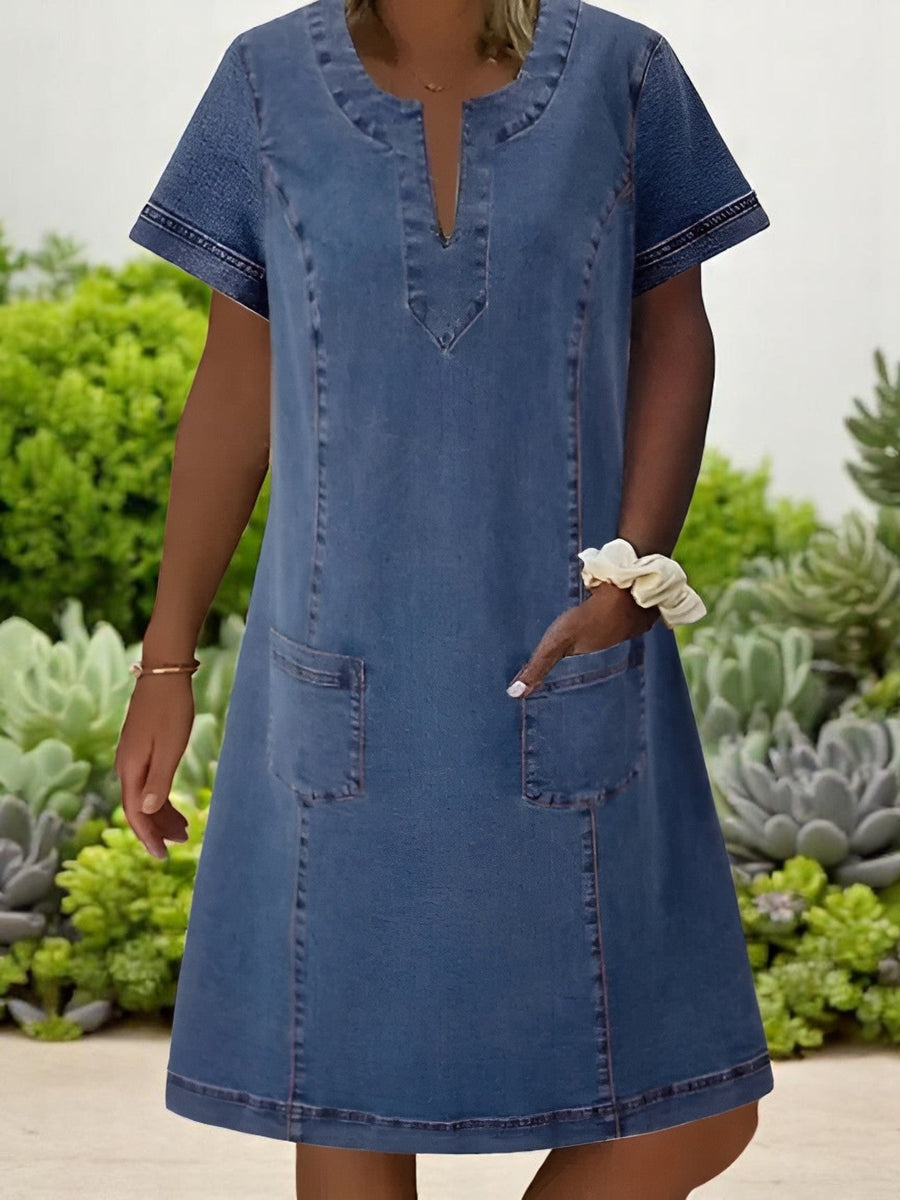 Liz™ | Everyday Denim Dress