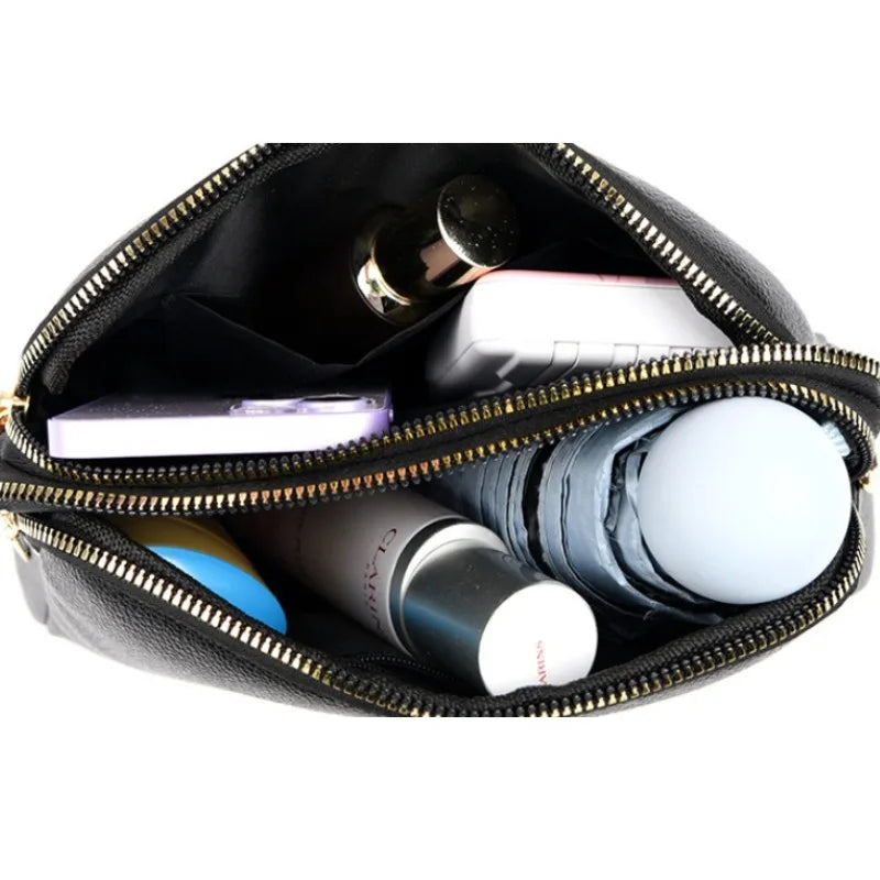 Elegant Women's Leather Shoulder Bag