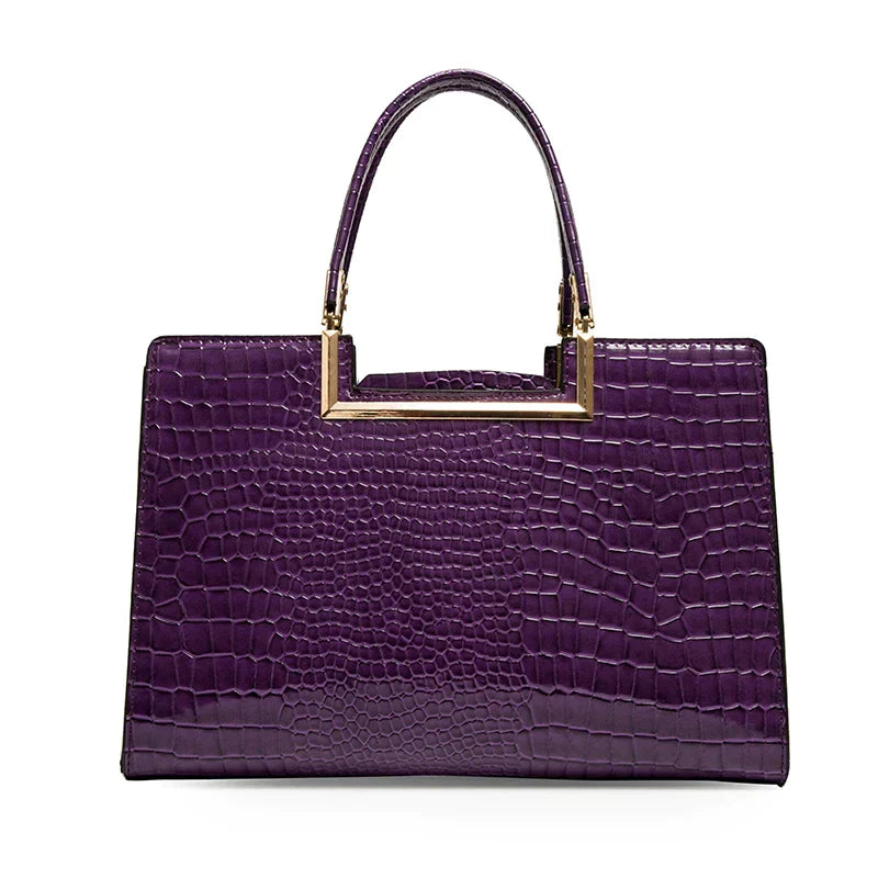 Elegant Leather Bag and Wallet Duo