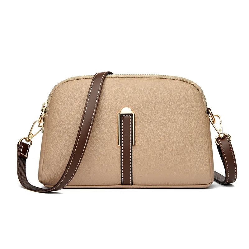 Elegant Women's Leather Shoulder Bag