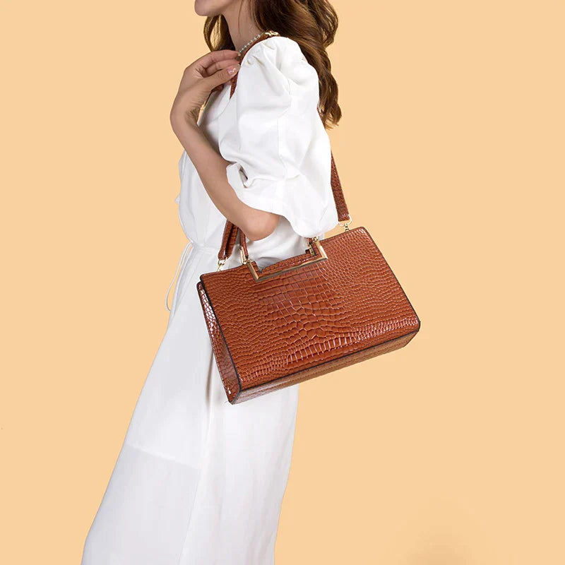Elegant Leather Bag and Wallet Duo