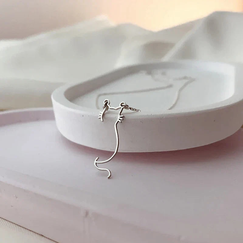 Kitty silhouette Necklace