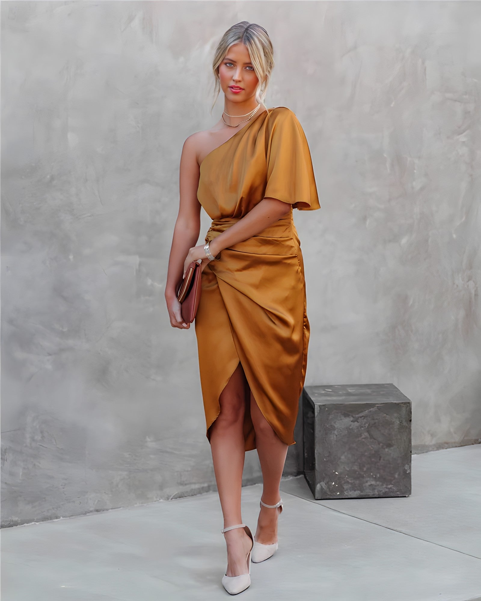 Goni™ | Elegant Midi Dress