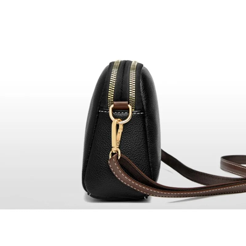 Elegant Women's Leather Shoulder Bag