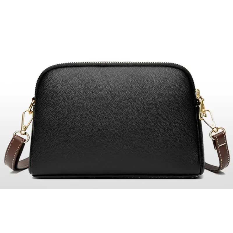 Elegant Women's Leather Shoulder Bag