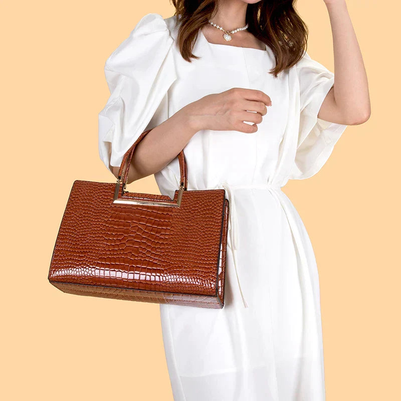 Elegant Leather Bag and Wallet Duo