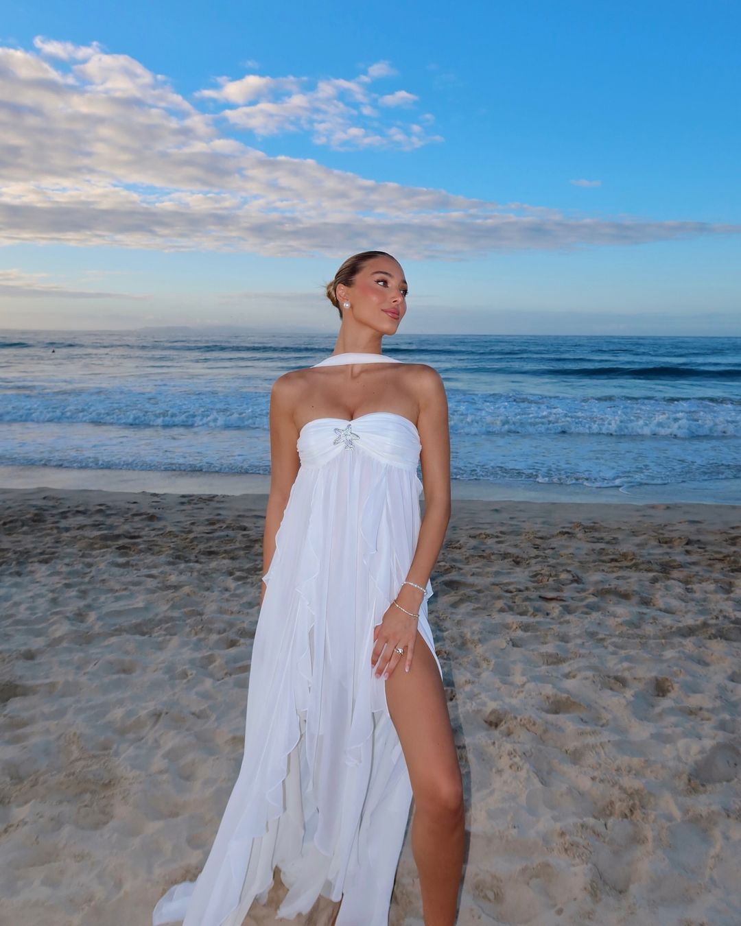 Avia™ | Romantic Ruffle Maxi Dress