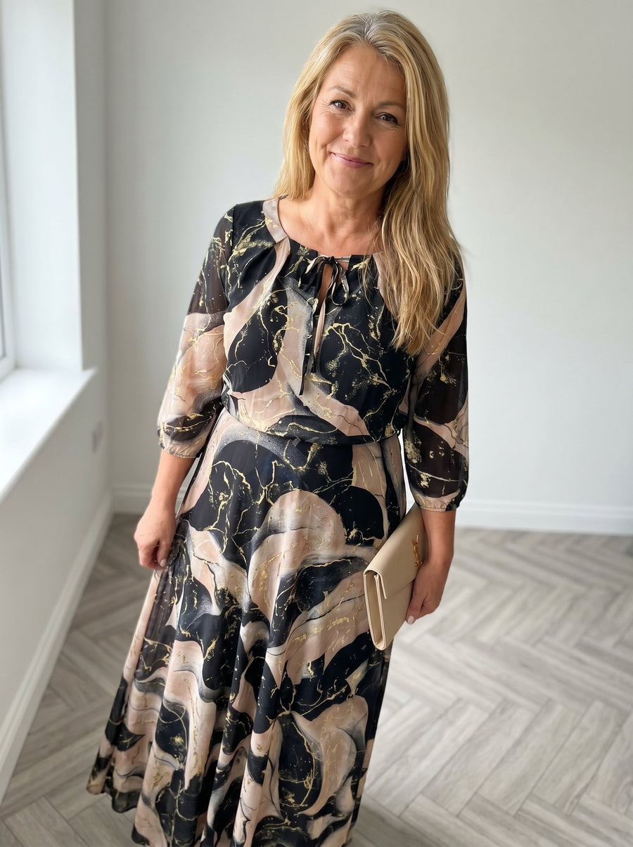 Susan – Chiffon Maxi Dress